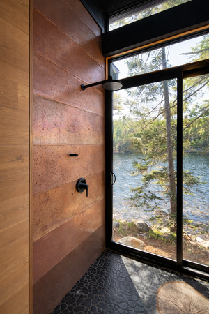 COPPER SHOWER CO. COPPER SHOWER SURROUND SYSTEM