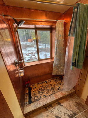 COPPER SHOWER CO. COPPER SHOWER SURROUND SYSTEM