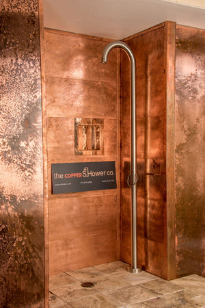 COPPER SHOWER CO. COPPER SHOWER SURROUND SYSTEM