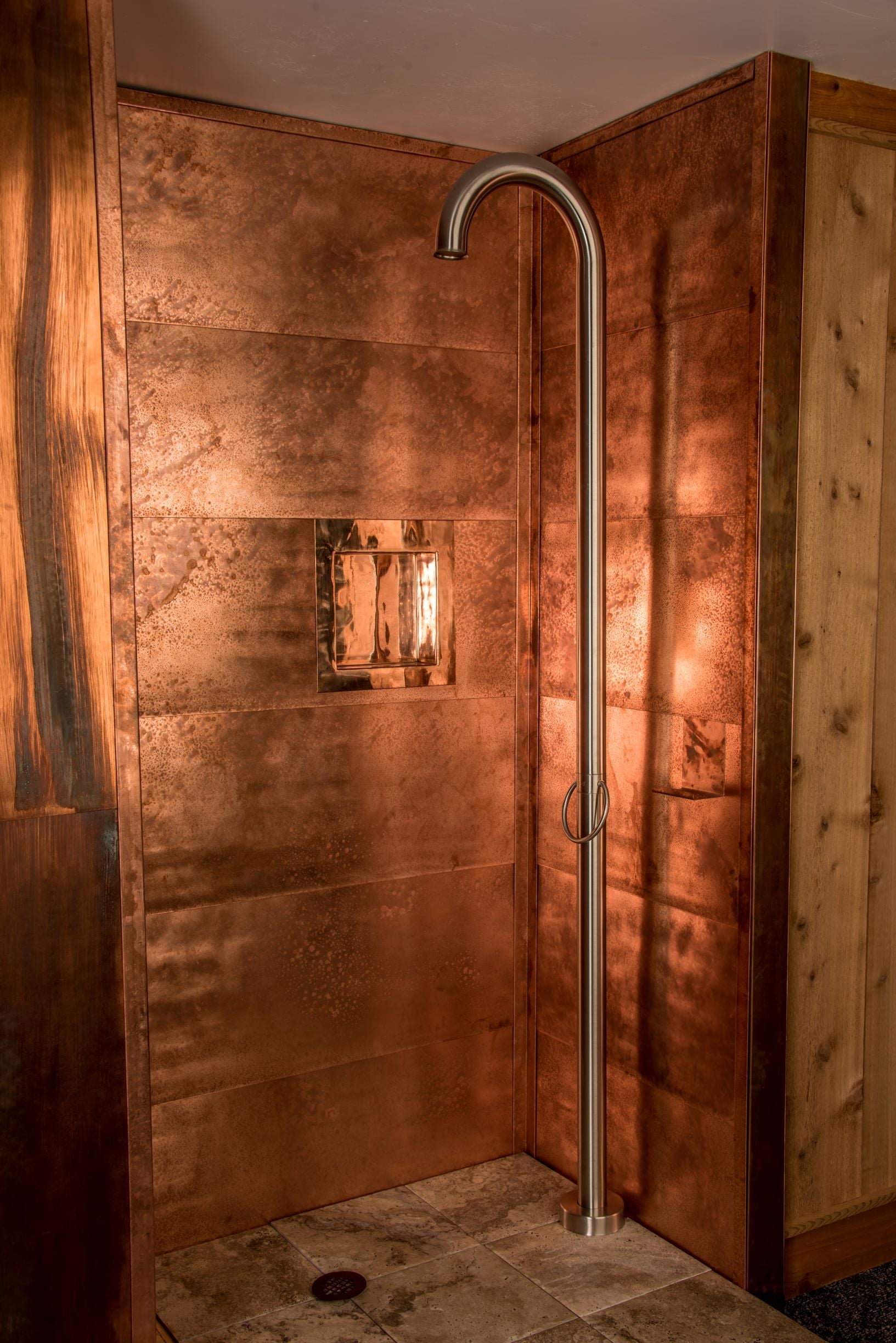 Copper Cladding Interior