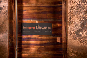 Copper Shower Company Copper Shower Kit Corner Caddy
